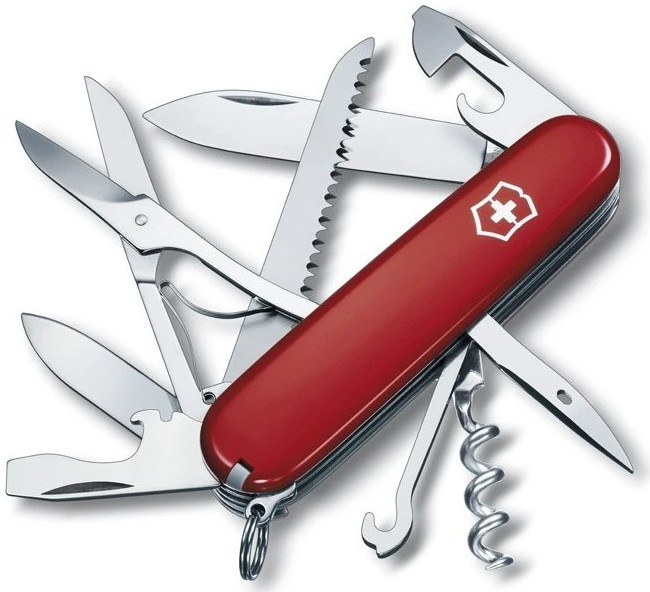victorinox huntsman red